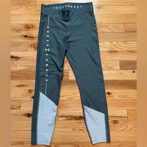 Under Armour Gray and White Leggings